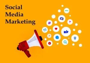 Graphic stating Social Media Marketing